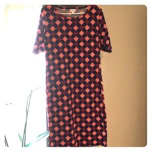 LuLaRoe “Julia” dress. Size xl. EUC